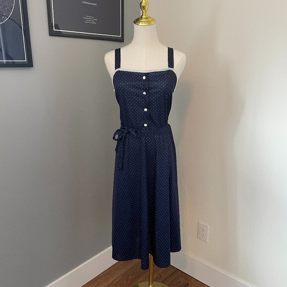 Vintage 1980s Sears Dress - Picture 2 of 5